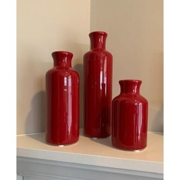 New Vase Set, Farmhouse Decor, Aesthetic Room Decor, Boho Decor, Vases for - Picture 1 of 3